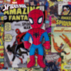 Spider-Man plüss hanggal (50cm)