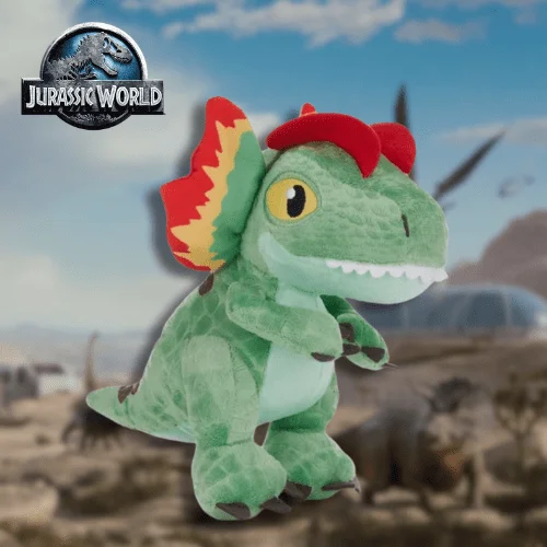 Jurassic World - Dilophosaurus plüss (25cm)